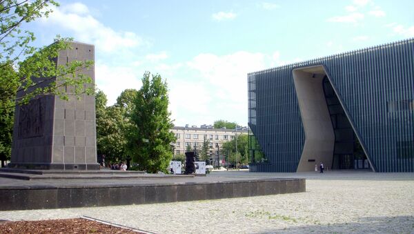 Зграда Музеја историје пољских Јевреја у Варшави - Sputnik Србија