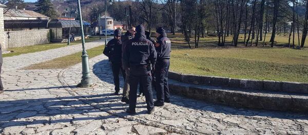 Crnogorska policija dežura - Sputnik Srbija