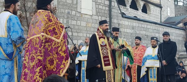 Владика Методије на Цетињу Владика Методије на Цетињу - Sputnik Србија