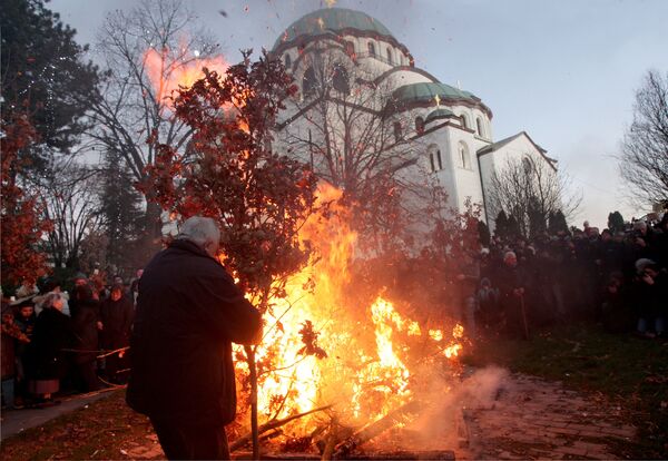 Patrijarh Irinej: Svi dišemo željom da budemo jedinstveni narod Svetoga Save /video, foto/ Patrijarh Irinej: Svi dišemo željom da budemo jedinstveni narod Svetoga Save /video, foto/ - Sputnik Srbija