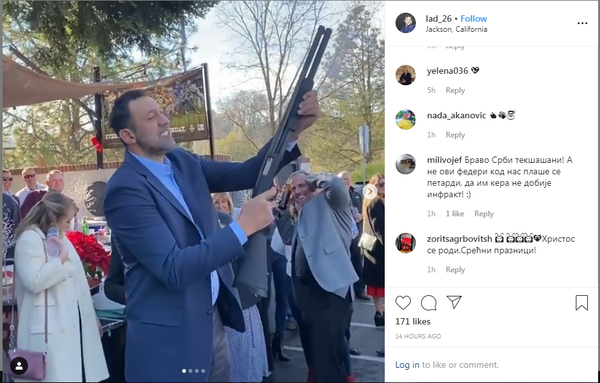 Сачмара Влада Дивца загрмела усред Америке на Божић - Sputnik Србија