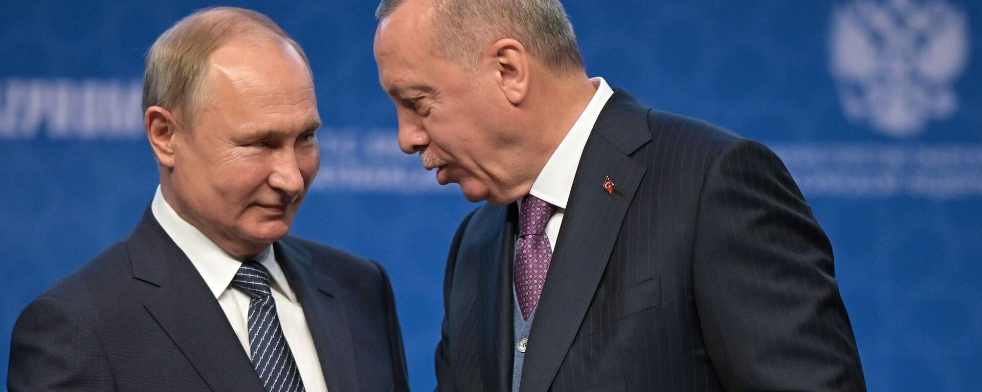 Владимир Путин и Реџеп Тајип Ердоган - Sputnik Србија, 1920, 05.08.2022