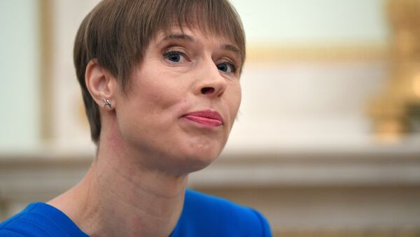 Predsednica Estonije Kersti Kaljulajd - Sputnik Srbija