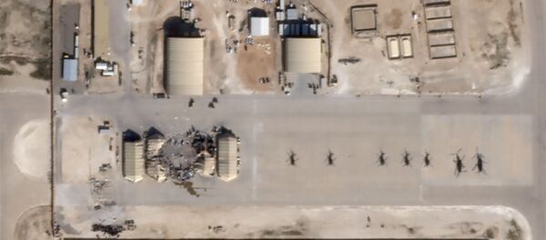 Fotografije američke vojne baze u Iraku koju je raketirao Iran Fotografije američke vojne baze u Iraku koju je raketirao Iran - Sputnik Srbija