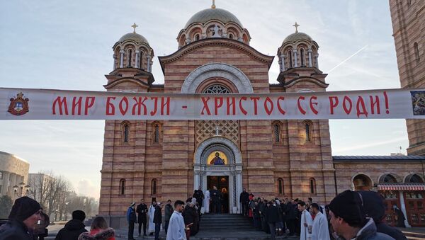 Храм Христа Спаситеља у Бањалуци - Sputnik Србија