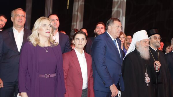 Milorad Dodik na na svečanoj akademiji  - Sputnik Srbija