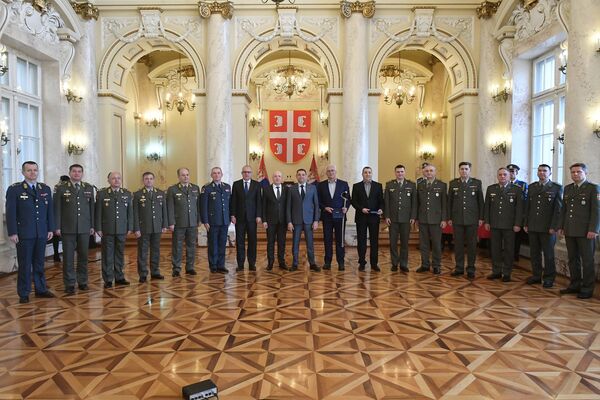 Србија одликовала Андрију Мандића због одбране земље - Sputnik Србија