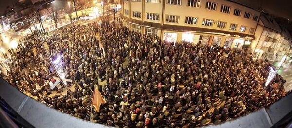 Литија у Пљевљима - Sputnik Србија