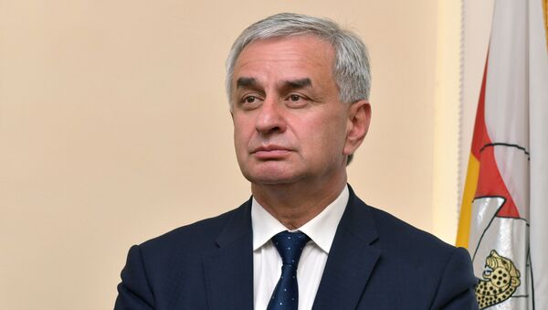 Председник Абхазије Раул Хаџимба - Sputnik Србија