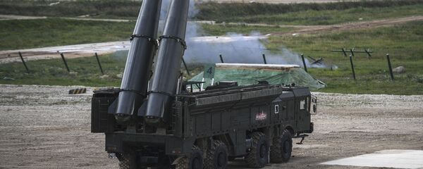 Raketni sistem Iskander M Raketni sistem Iskander M - Sputnik Srbija