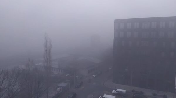 Ne vidi se prst pred nosom: Magla i smog progutali srpsku prestonicu /foto/ Ne vidi se prst pred nosom: Magla i smog progutali srpsku prestonicu /foto/ - Sputnik Srbija