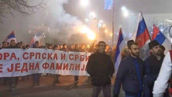 Litija i moleban u Bijeljini za Srbe i SPC u Crnoj Gori  - Sputnik Srbija