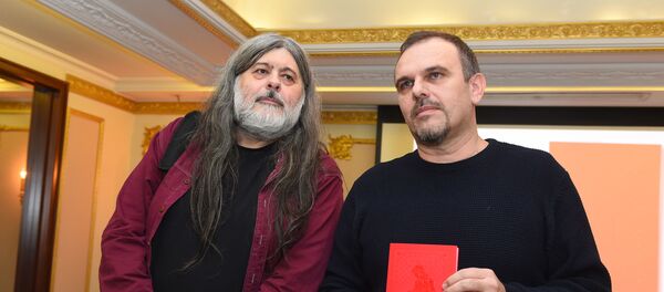 Teofil Pančić i Saša Ilić Teofil Pančić i Saša Ilić - Sputnik Srbija