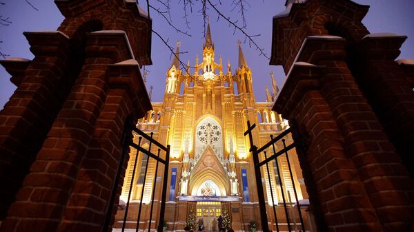 Католичка катедрала Деле Марије у Москви - Sputnik Србија
