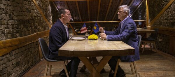 Ričard Grenel i Hašim Tači - Sputnik Srbija