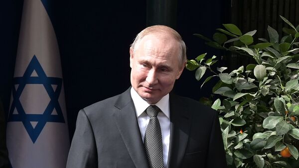 Ruski predsednik Vladimir Putin u Izraelu - Sputnik Srbija
