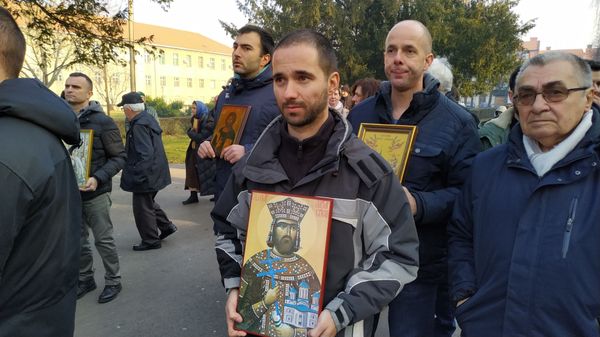 Звона у Београду: Хиљаде грађана у литији за одбрану српских светиња /фото, видео/ - Sputnik Србија