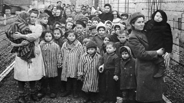 Oslobađanje zarobljenika iz koncentracionog logora Aušvic u Poljskoj - Sputnik Srbija
