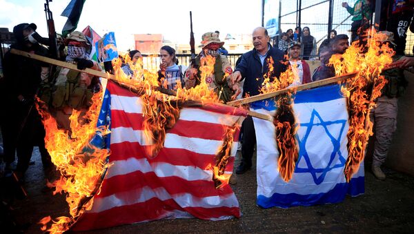 Протести против САД и Израела у Палестини - Sputnik Србија