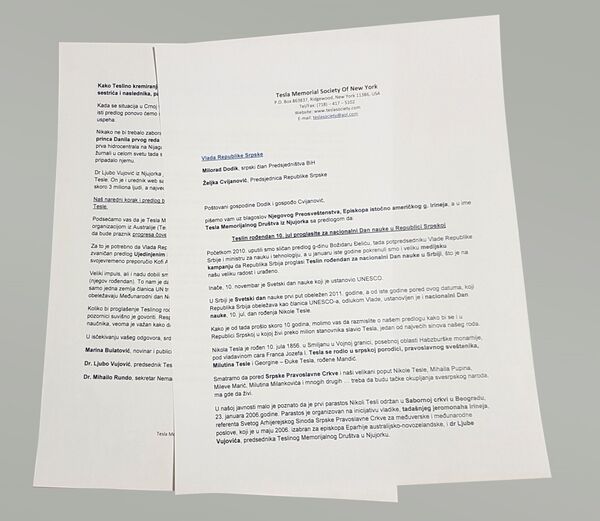 Inicijativa iz Njujorka: Da Teslin rođendan bude Dan nauke u Republici Srpskoj - Sputnik Srbija