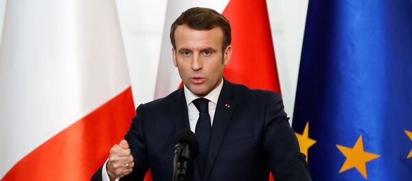 Председник Француске Емануел Макрон - Sputnik Србија