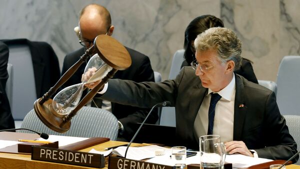 Predstavnik Nemačke u Ujedinjenim nacijama Kristof Hojzgen - Sputnik Srbija