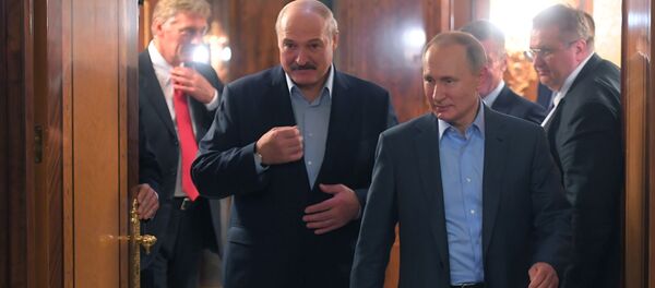 Владимир Путин и Александар Лукашенко - Sputnik Србија