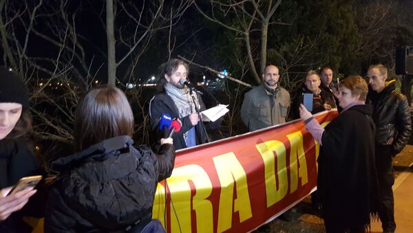Građanski protest Mora da ode - Sputnik Srbija