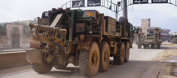 Turski vojni konvoj prolazi kroz sirijsku provinciju Idlib Turski vojni konvoj prolazi kroz sirijsku provinciju Idlib - Sputnik Srbija