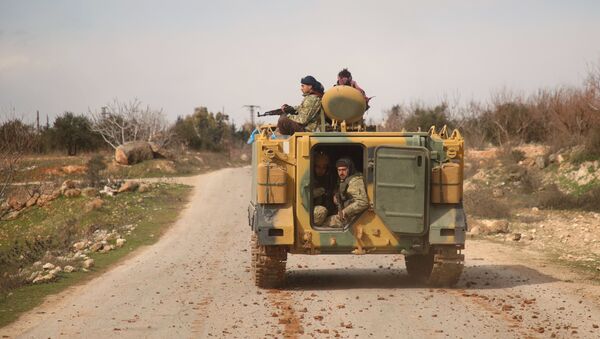 Протурски војници у сиријској провинцији Идлиб - Sputnik Србија