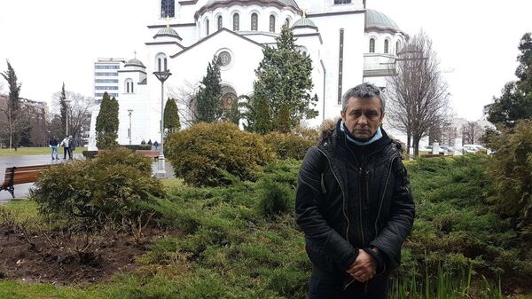 Najveći podvig u borbi za svetinje: Hrabra četvorka krenula peške iz Beograda za Podgoricu /video/ Najveći podvig u borbi za svetinje: Hrabra četvorka krenula peške iz Beograda za Podgoricu /video/ - Sputnik Srbija