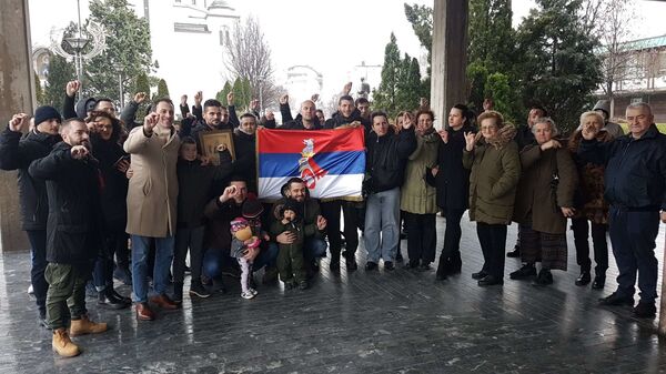 Najveći podvig u borbi za svetinje: Hrabra četvorka krenula peške iz Beograda za Podgoricu /video/ Najveći podvig u borbi za svetinje: Hrabra četvorka krenula peške iz Beograda za Podgoricu /video/ - Sputnik Srbija