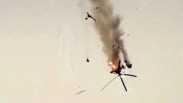 Обарање сиријског хеликоптера - Sputnik Србија