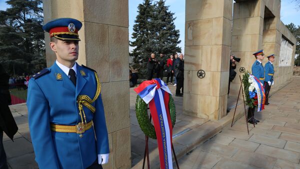 Priprema za dolazak ministra odbrane Ruske Federacije Sergeja Šojgua na polaganje venaca  - Sputnik Srbija
