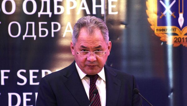 Ruski ministar odbrane Sergej Šojgu na dodeli počasnog doktorata - Sputnik Srbija