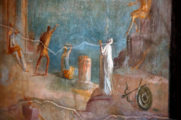 Pompeja je osnovana u 6. veku p. n. e. U svojoj istoriji, koja je trajala oko 700 godina, u Pompeji su živeli Samniti, Grci, Etrurci i Rimljani. - Sputnik Srbija