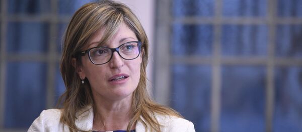 Министарка спољних послова Бугарске Екатерина Захаријева  - Sputnik Србија