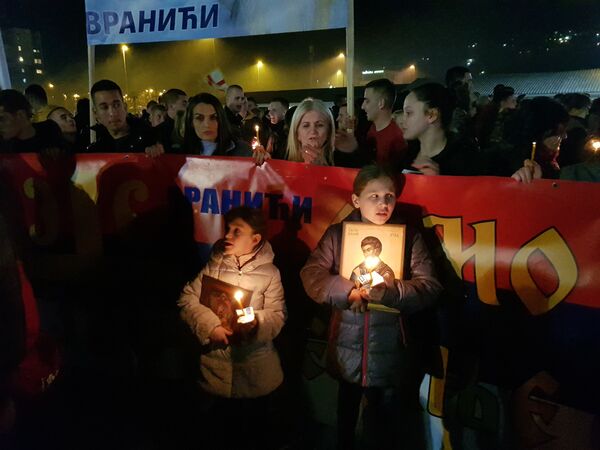 Rekordna litija u Podgorici/video/ Rekordna litija u Podgorici/video/ - Sputnik Srbija