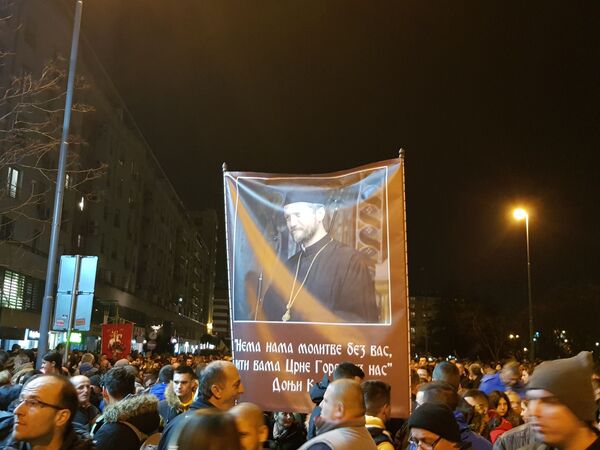 Rekordna litija u Podgorici/video/ Rekordna litija u Podgorici/video/ - Sputnik Srbija