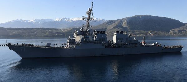 Američki ratni razarač Ros - Sputnik Srbija