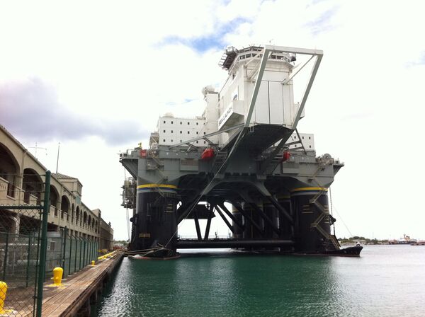 У Русију се из Америке вратио плутајући космодром „Морски старт“ - Sputnik Србија