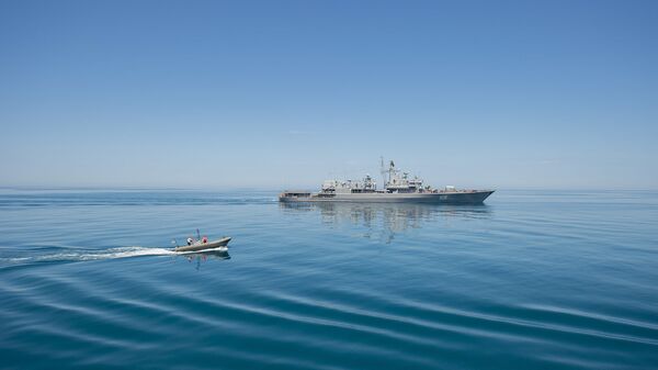 Američki razarač Ros na Crnom moru - Sputnik Srbija