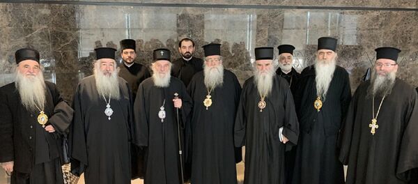 Poslanstvo SPC u poseti Jordanu Poslanstvo SPC u poseti Jordanu - Sputnik Srbija