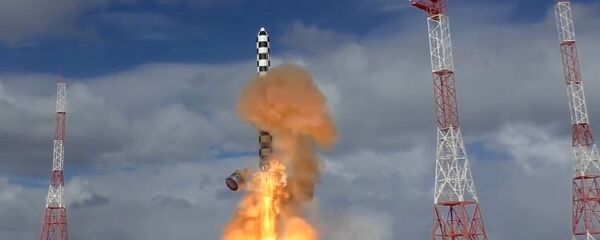 Лансирање ракете Сармат из космодрома Плесецк - Sputnik Србија