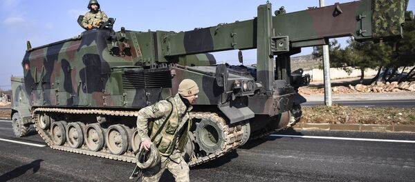 Turske trupe i artiljerija pripremaju se za operacije u Siriji - Sputnik Srbija