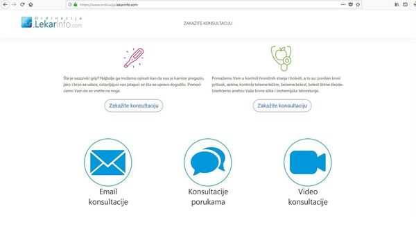Срби се лече из фотеље:  Бесплатни савети лекара путем интернета - први пут у региону  - Sputnik Србија