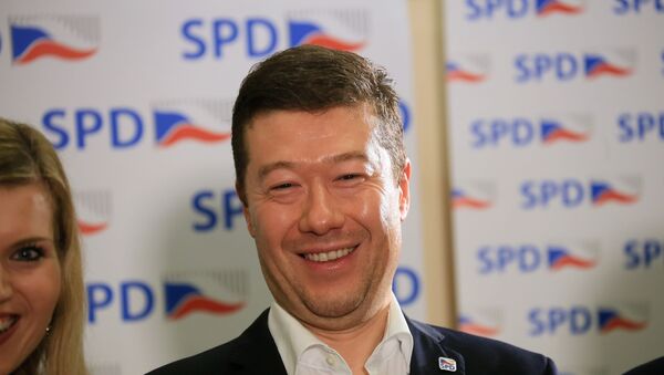 Češki parlamentarac Tomio Okamura - Sputnik Srbija