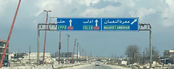 Auto-put M5 Damask-Alep u sirijskoj provinciji Idlib - Sputnik Srbija