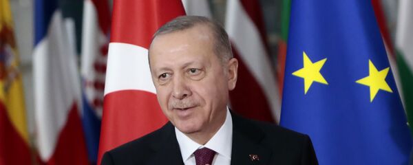 Председник Турске Реџеп Тајип Ердоган - Sputnik Србија