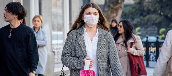 Žena sa maskom - Sputnik Srbija